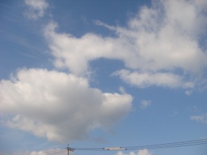 首藤耳鼻咽喉科　今日の空